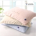 Kim, đồng bằng gối bông bao gồm một cặp tròn 4201H thêu thanh lịch - Khăn gối khăn gối Khăn gối