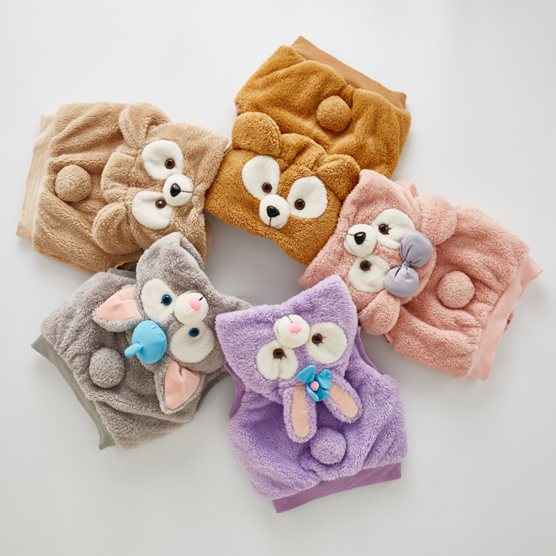 Autumn and winter clothing Men and women children children thickened vest waistcoat 2 baby cute baby 1 year old child padded jacket