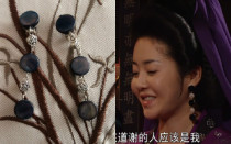 Korean Drama Queen of Good Virtue Ko Hyun Jung Meishi Xi Master Same Style Earrings Shell Hidden Tremella Clip Everyday Versatile Earrings