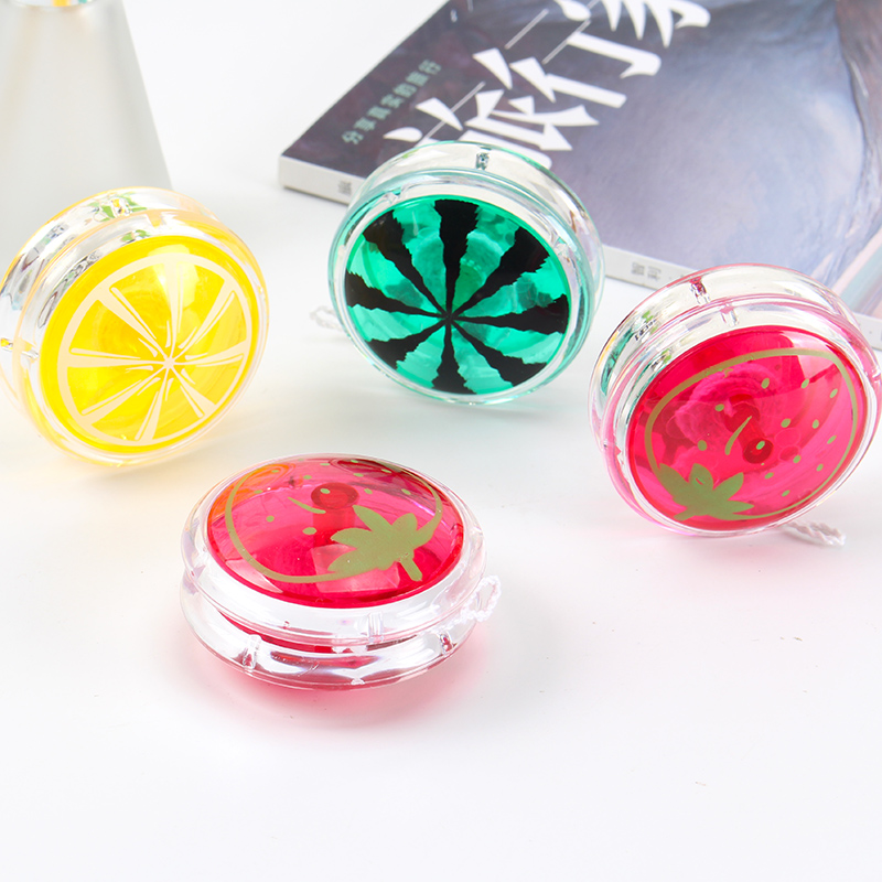 Flash sáng tạo Yo-Yo Quà tặng cho trẻ em Nhựa sáng bóng Yo-Yo Yoyo Ball Boy Đồ chơi giáo dục phát sáng đồ chơi mầm non