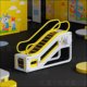 Children's elevator toys 3D printing hand escalator model puzzle teaching science experiment simulation shopping mall elevator