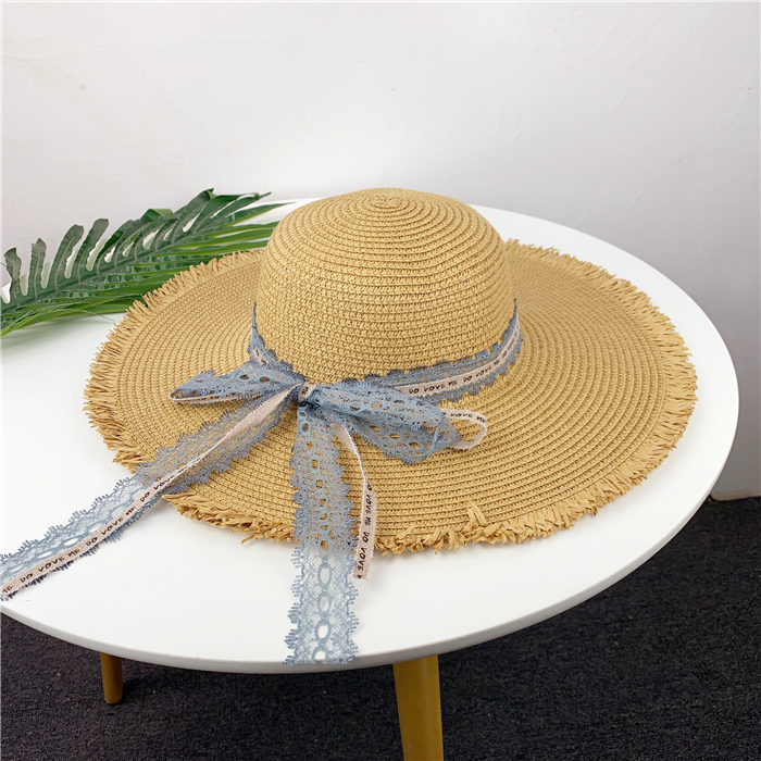 Women's Pastoral Bow Knot Bowknot Big Eaves Straw Hat display picture 4