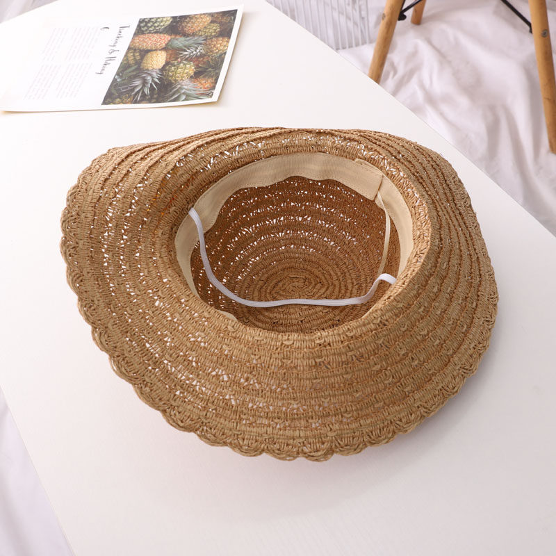 Women's Pastoral Flower Big Eaves Straw Hat display picture 8