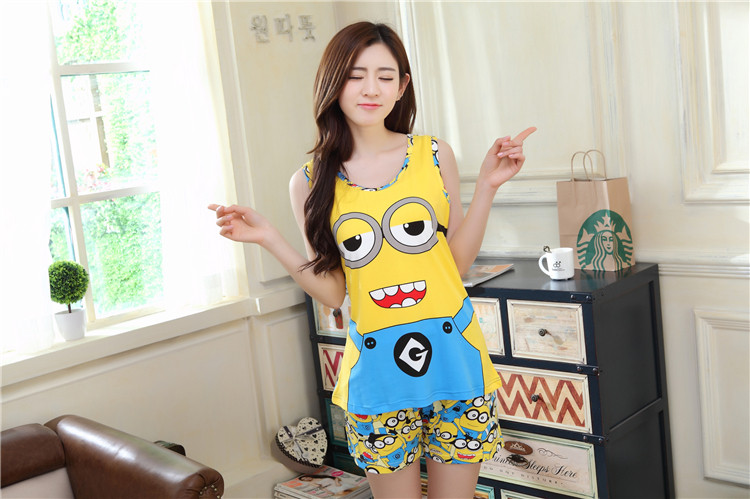 Pyjama pour femme en Coton à sling - Ref 2997620 Image 67