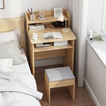 Desk Bookshelf Integrated Table Small Family Type Junior High School Home Girl Bedroom Bedside Pole Minimalist Writing Character Table Students Special