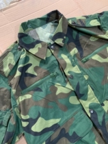 In stock old goods 87 style summer camouflage clothing old fashioned camouflage clothing suit multi-pocket with butt pocket wear-resistant and stain-resistant