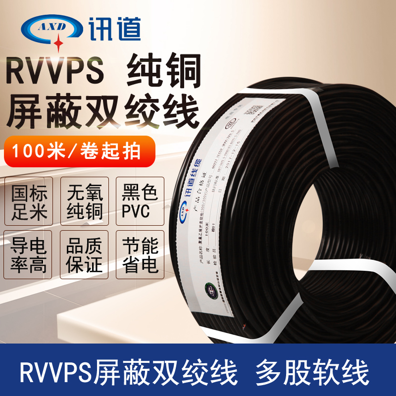 Newsletter RVVPS RVSP2x0 5 0 75 1 0 1 5 squared shielded twisted pair 485 Communication Line 2 4 Core