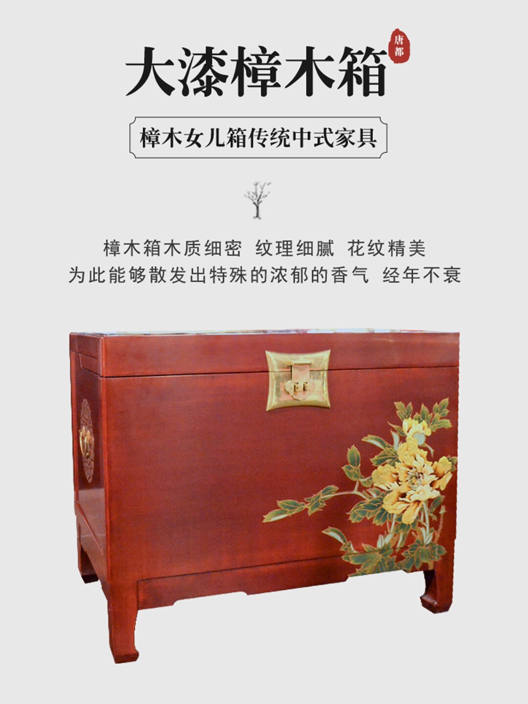 天然老藤面樟木箱:复古家具的新生,给你的家添一抹岁月的韵味🌿-衣箱-淘宝百科网