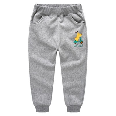 Chàng trai cộng với nhung quần dày mùa xuân 2020 trẻ em mới sweatpants phiên bản Hàn Quốc của những đứa trẻ hợp thời trang quần ấm 3 tuổi 6.