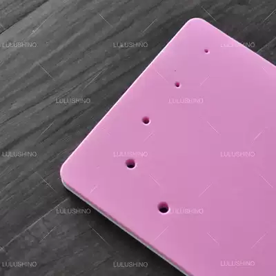 Turn sugar tool turn sugar shape flower mat five-hole square pad sponge pad turn sugar tool