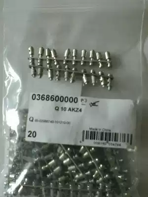 Weidmiller original terminal hyperlink short strip Q10 AKZ4 0368600000