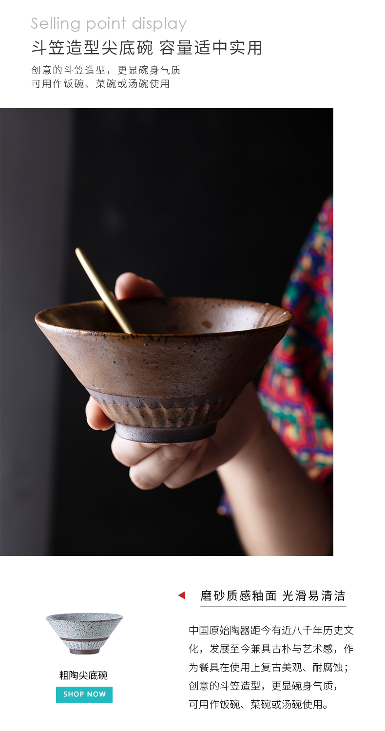 Restoring ancient ways and European jobs household rice bowls ideas ceramic bowl move bowls single noodles bowl