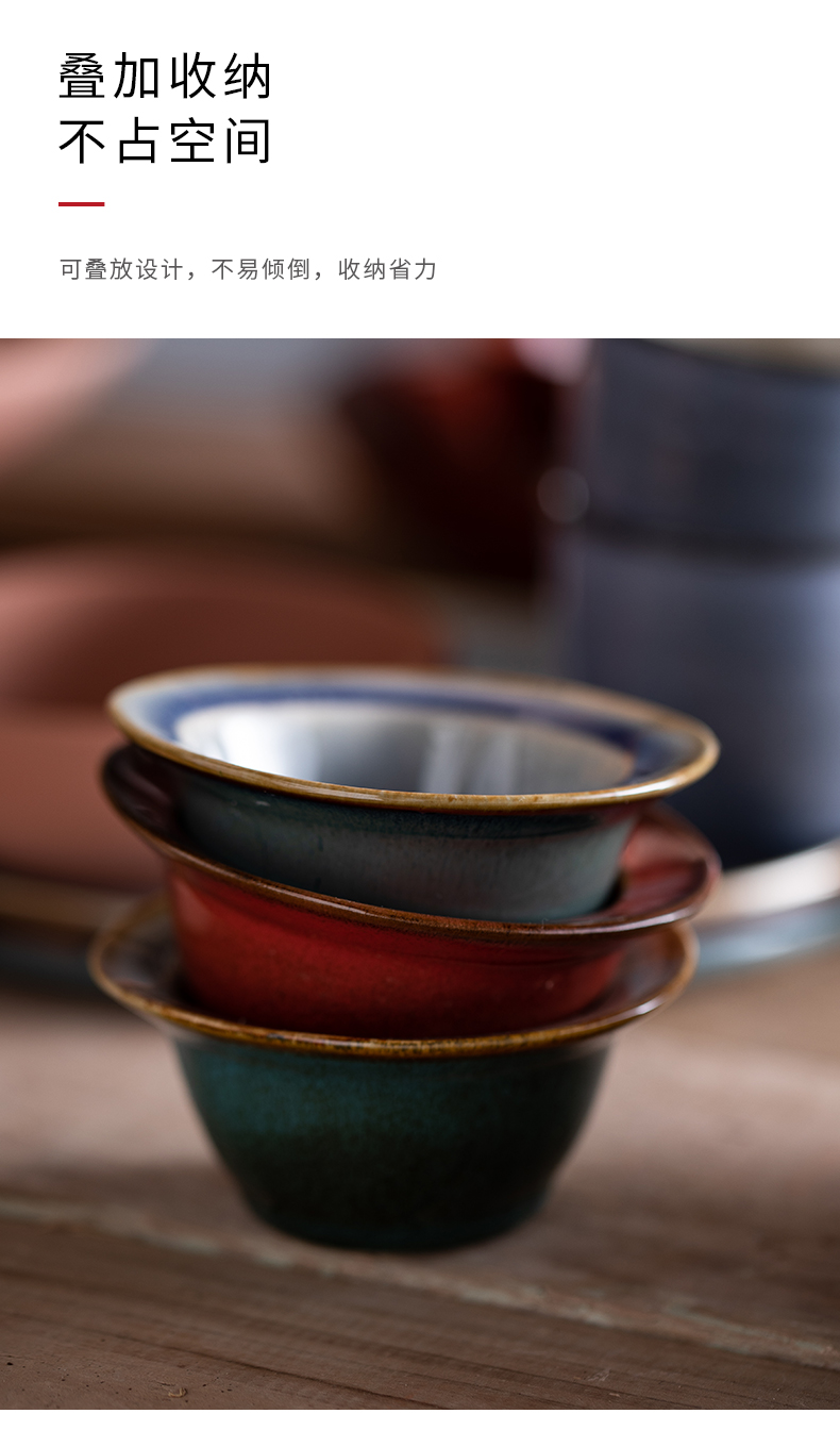 Eat ter sauce dish variable glaze ceramic flavor dish of Japanese household flavor dish pot bed charge straw hat little flavor dishes