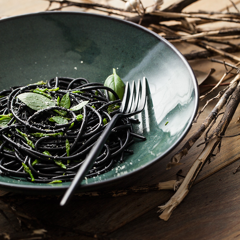 And water creatures creative ceramic bowl of salad bowl dish western - style such as dish household European - style soup bowl large soup bowl