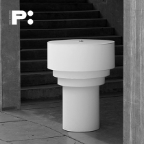 PRINT:HI Patent design No-phase series Cylindrical Floor Lamp Brief vertical Living room sofa Floor lamp