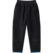 Minipeace Taiping bird dress boys daddy pants in winter plus trousers