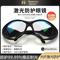 激光防护眼镜 美容E光IPL保护眼镜 532 1064nm CO2辐射保护防辐射