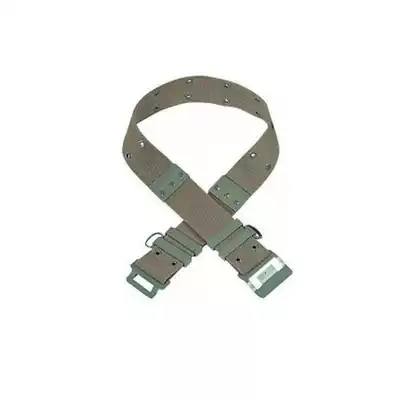 The French army issued a military version of the French Foreign Legion Famas OD color outer belt armed belt