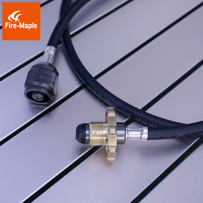 Fire maple self-sealing liquefied gas adapter portable outdoor gas adapter camping self-driving gas adapter device