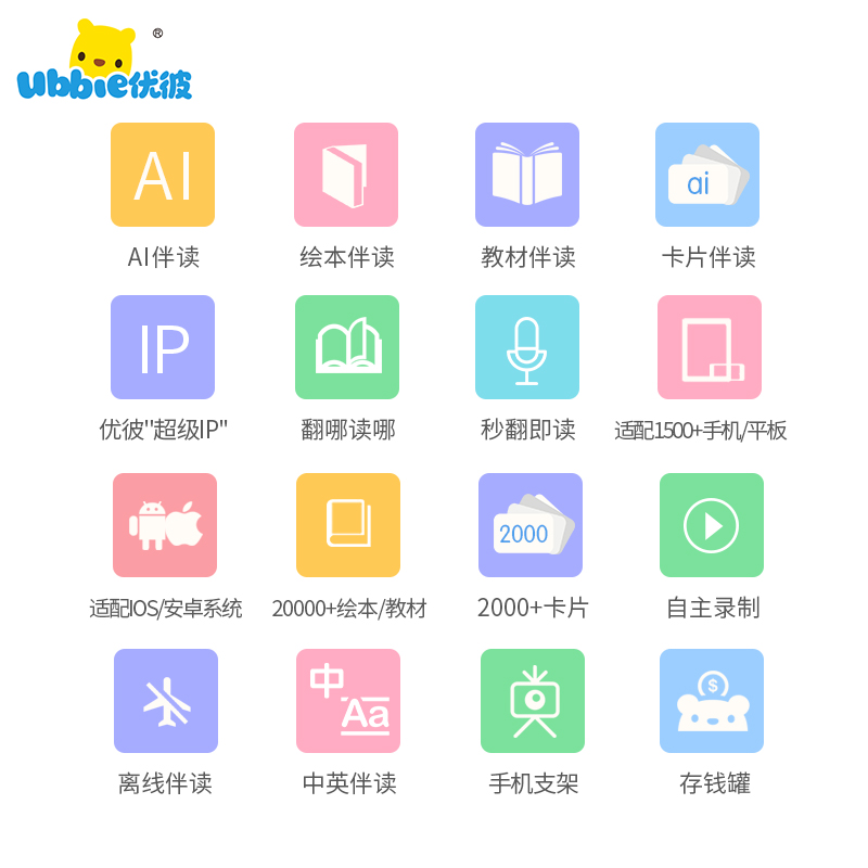优彼 AI智能伴读宝 图2