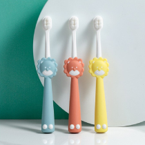 12 stockings of cute little lion Japanese soft 10000-hair toothbrush childrens toothbrushes with small brush heads for toddlers and babies