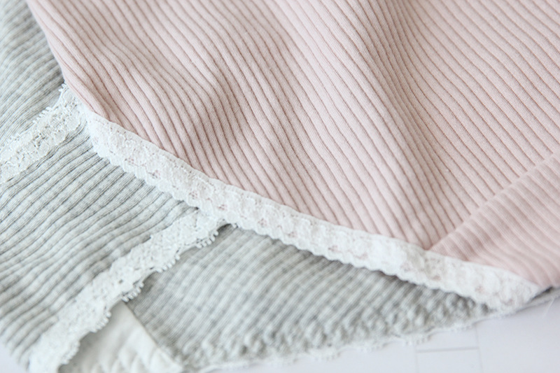 Ấm áp bảo vệ ~ Thiết kế tìm kiếm ánh sáng Nhật Bản cao eo bông Cotton Tóm tắt thoải mái mềm mại quần lót nữ cao cấp