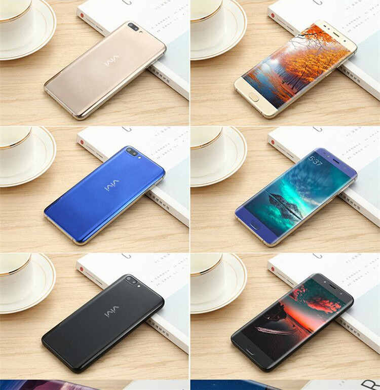 Vivi V9 đầy đủ Netcom 4G điện thoại thông minh siêu mỏng 5,5-inch đường cong đôi màn hình vân tay mở khóa di động Unicom Viễn Thông