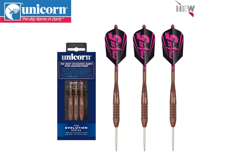 Unicorn Unicorn phi tiêu cứng Taylor đặc biệt 95% thép vonfram 26g trọng lượng khác một bộ phi tiêu cánh - Darts / Table football / Giải trí trong nhà