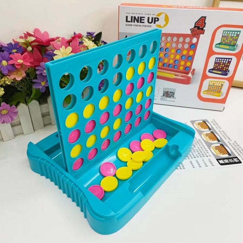 Liddy puzzle vertical version four-piece five-piece chess four-piece three-dimensional interactive game for adults, students, and children's toys