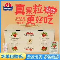 Debao brand strawberry jam 14g independent small package Breakfast spread bread sandwich biscuit cake baking 140 bags