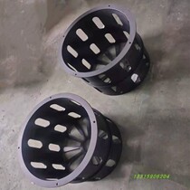 Large diameter black reinforced graphite mechanical protective cover to figure to sample custom mechanical nylon sheath