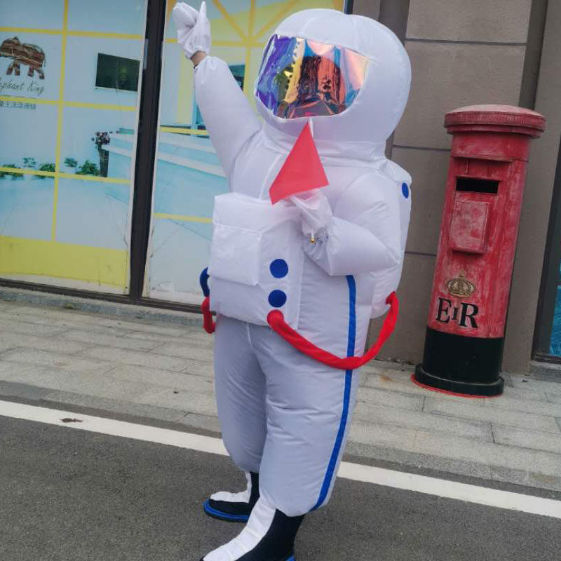 New Year's Day Children's Astronaut Clothing Astronaut Inflatable Games Creative Annual Meeting Funny Baby Aerospace Suit
