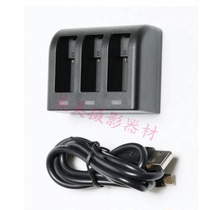 Suitable for gopro battery hero8 black camera charger dual charge Sports Camera Three charge charger accessories
