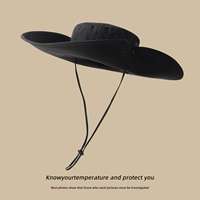 Водонепроницаемый черный 【13 см. Большая шляпа】