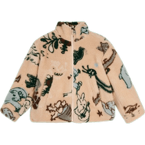 Jiangnan Buyi Childrens Clothing] Winter polar fleece jacket is warm comfortable and fluffy for casual boys and girlsjnbybyjnby
