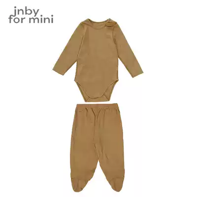 Jiangnan cloth baby] Spring and summer discount new men and women infant knitted trousers set YJ8B06020