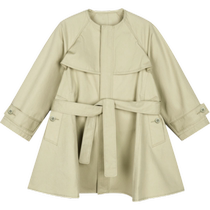 New Jiangnan Buyi childrens clothing casual mid-length windbreaker 24 spring for boys and girls jnbybyjnby1O2910290