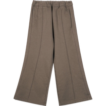 Jiangnan Buyi Childrens Clothing] Winter bell-bottomed trousers and velvet trousers are comfortable casual soft and thick for girls jnbybyjnby