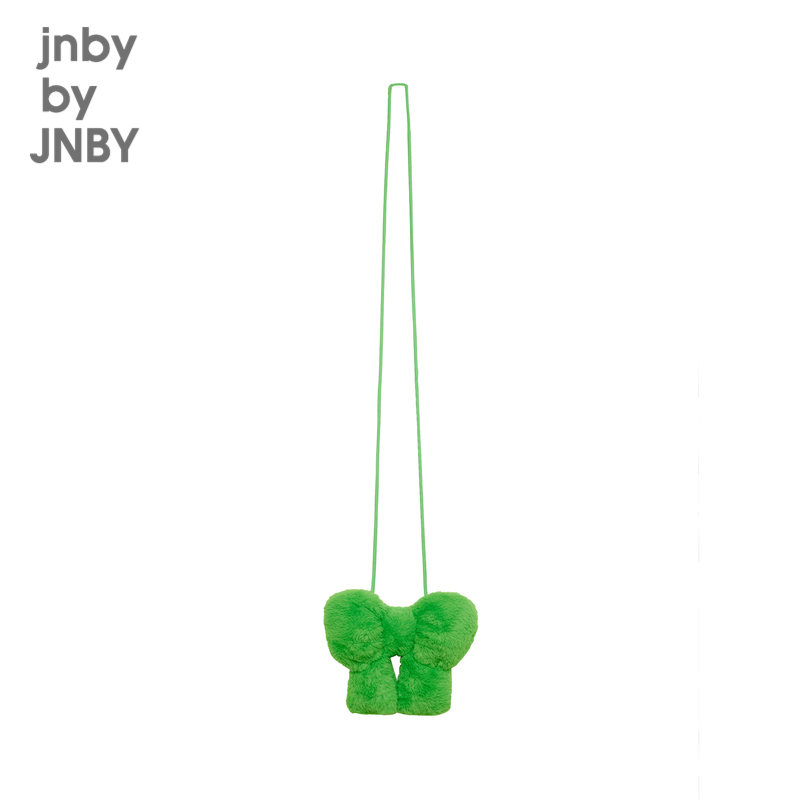 Jiangnan Bclothes Tong Clothing Slanted Satchel Butterfly Knot Design Cute Casual Plush Bag Doll Girl Jnbyjnby-Taobao