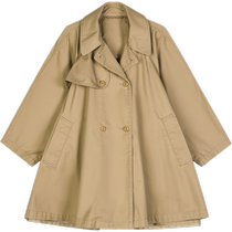 New Jiangnan Buyi childrens clothing color-blocked pleated windbreaker 24 autumn girls jnbybyjnby1O8910800
