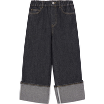 New Jiangnan Buyi childrens straight denim trousers 24 autumn for boys and girls jnbybyjnby1O9E10210