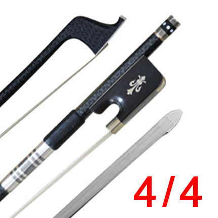 Tai's carbon fiber cello bow Cello bow lattice bow rod Beautiful ebony carved tail library