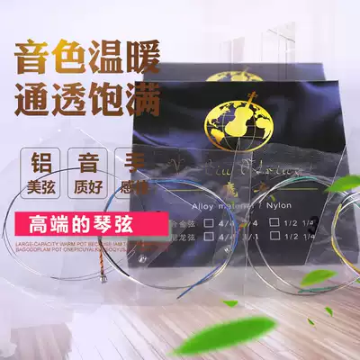 Violin imported nylon string set string EADG certification exam professional-grade playing violin string accessories One string 1 string