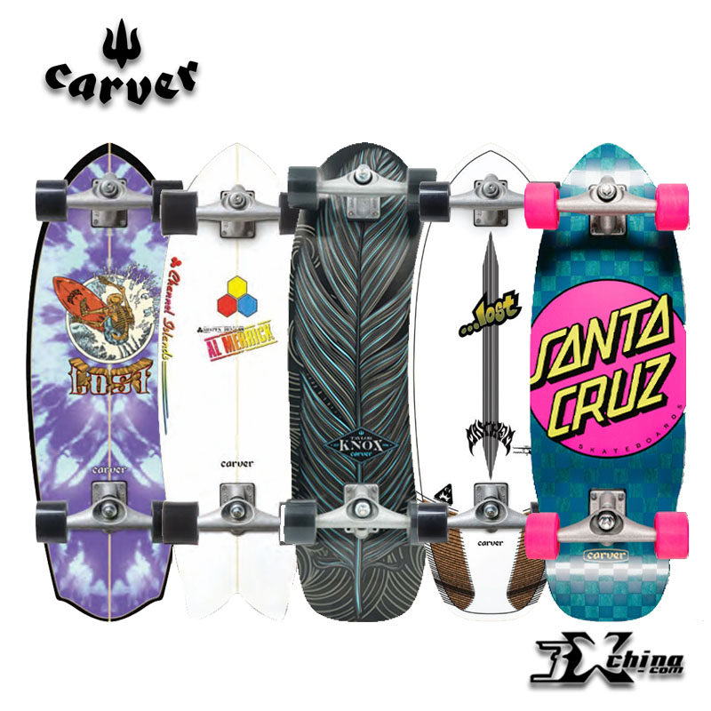 Spot imported CARVER C7 land surf board ski training surf board free skateboard in the United States