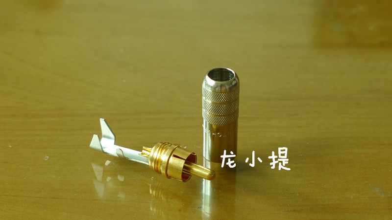 American Switchcraft SW audio dedicated gold-plated RCA plug lotus head