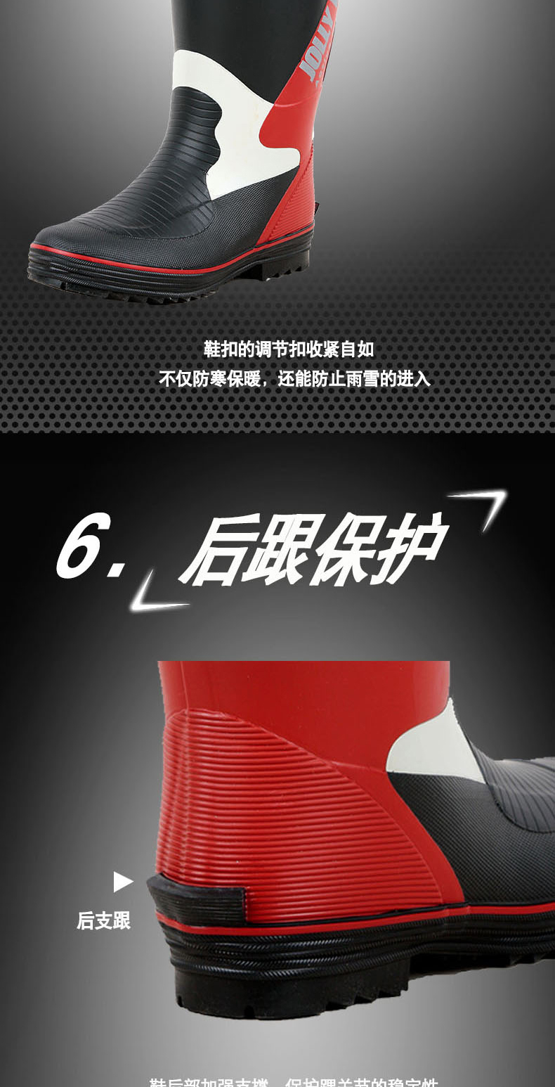 Rất mùa xuân và mùa hè mưa khởi động của nam giới mưa khởi động nước giày bao bọc ngoài giày đánh cá bảo hiểm lao động giày làm vườn cao su giày cao ống trượt giày nam chịu nước