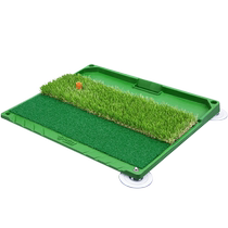 PGM PGM Golf Percussion Swing Swing Stem Cutting Bar Practice Mat With Serve Box Environmentally Friendly And Odorless Simulation Soft Bottom