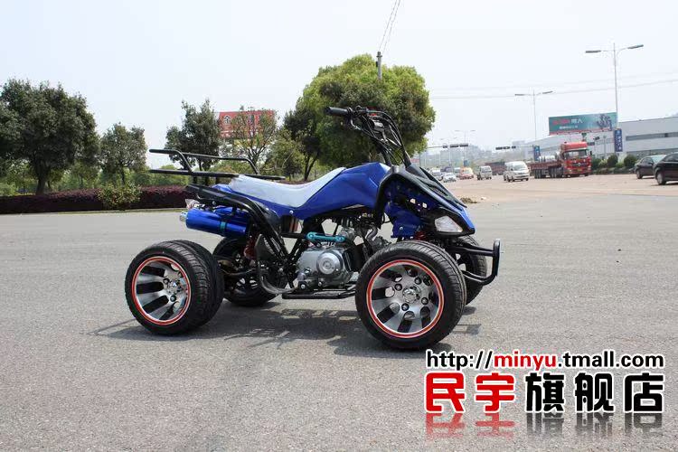 Nhỏ Mars ATV ATV bốn bánh ATV road phần 10 inch bánh xe nhôm 125CC xe máy off-road vehicle