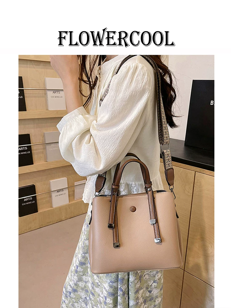 Fashionable capacious one-shoulder bag, style