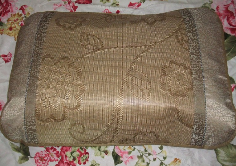 Summer single pillowcase purple ice silk rattan pillow pillow mat short pillowcase pillow mat special price 2